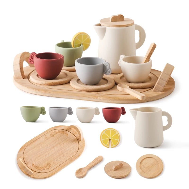 Children Wooden Tea Set - First Memory